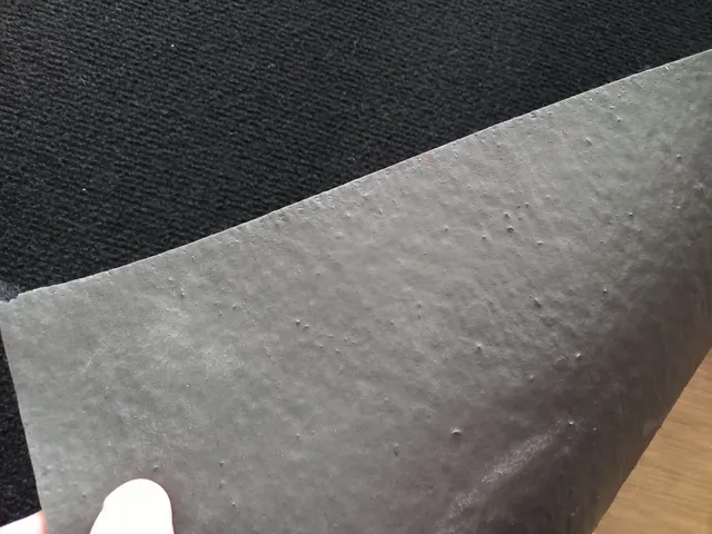 Black Expo Event Rubber Backed Carpet