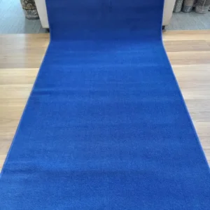 Royal Blue Grandeur Plush Pile Wedding Event Exhibition Carpet