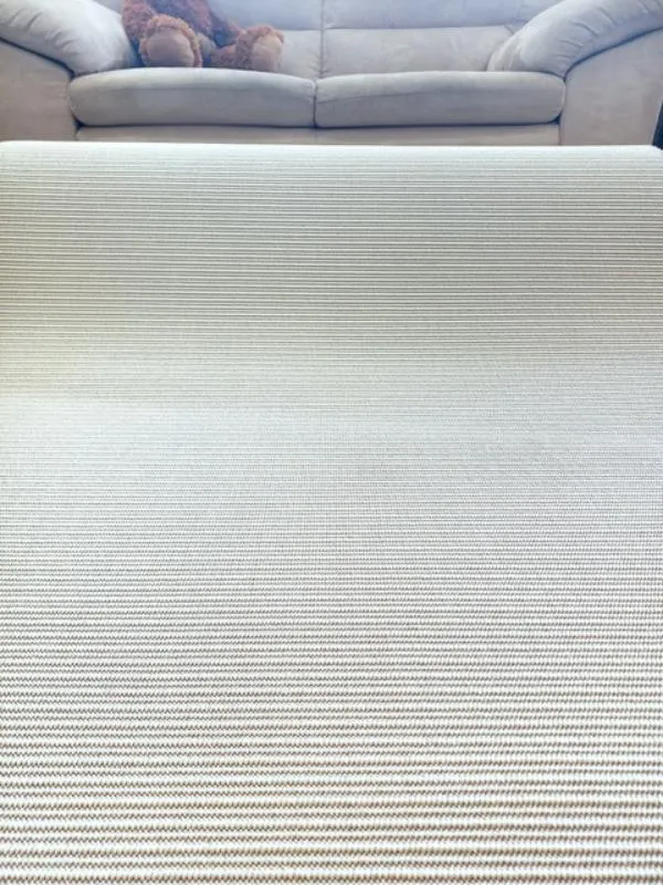 Sisal Look Indoor Outdoor Runner by the Meter Chalk Colour
