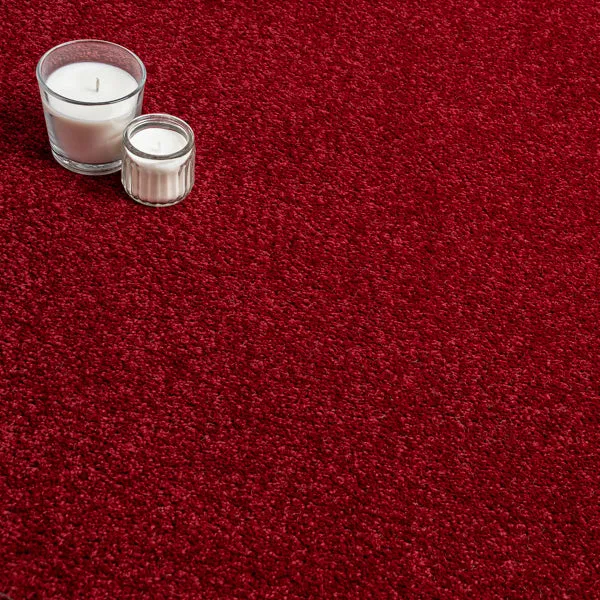 Wine Red Belton Feltback Twist Carpet